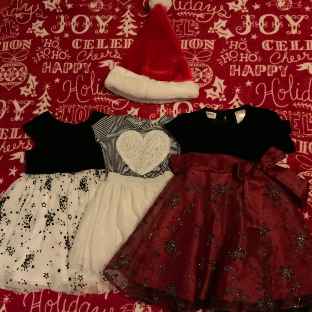4 pieces celebration dress